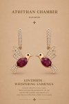 LOVEBIRDS : WHISPERING EARRINGS