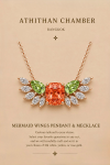 MERMAID WINGS PENDANT & NECKLACE