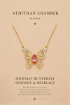 MOONLIT BUTTERFLY PENDANT & NECKLACE
