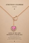LOVE OF MY LIFE PENDANT & NECKLACE