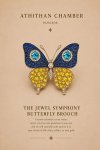 THE JEWEL SYMPHONY BUTTERFLY BROOCH
