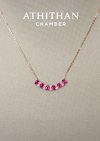 VIVID RUBY / DIAMOND Necklace