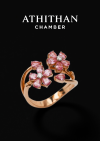 ETERNAL SAKURA Padparadscha Sapphire Ring