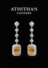Yellow Sapphire Earrings