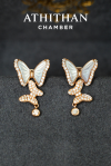 WHISPERING WINGS - Mother of Pearl Earrings (Pre-order 45 days)