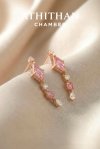 SUNRISE PADPARADSCHA Sapphire Earring