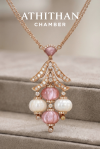 Mother of Pearl Pendant Necklace (พรีออเดอร์ 45 วัน)