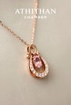 SUNRISE PADPARADSCHA Sapphire Pendant