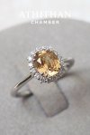 YELLOW Sapphire Ring