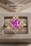 PINK Sapphire Ring