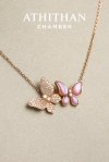 Mother of Pearl SERENADE OF BUTTERFLIES Necklace (พรีออเดอร์ 45 วัน)