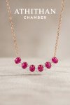 VIVID RUBY / DIAMOND Necklace