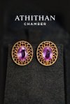 THE EMBLEM OF VICTORY | Pink Sapphire Earrings