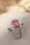 PRINCESS ASTRID Padparadscha Sapphire Ring
