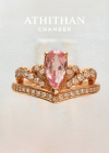 JUBILEE CROWN Padparadscha Sapphire Ring
