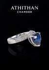 Royal Blue Sapphire Ring
