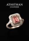 PRINCESS ASTRID Padparadscha Sapphire Ring