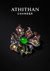 Jade & Tourmaline Mixed Coated Flower Ring
