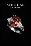 BROWNISH PINK SPINEL NO-HEAT Burma Ring
