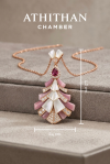 ROSALINE FAN - Mother of Pearl Pendant (Pre-order 45 days)