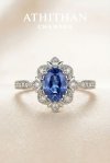 BLUE Sapphire Ring