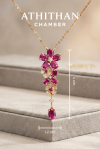 ELYSIA FLORA - Ruby Necklace