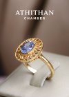 THE EMBLEM OF VICTORY | Violet Sapphire Ring
