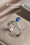YOUR CROWN - Royal Blue Sapphire Ring