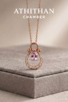 SUNRISE PADPARADSCHA Sapphire Pendant