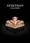 JUBILEE CROWN Padparadscha Sapphire Ring