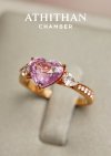 Padparadscha Sapphire Ring