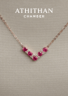 Ruby Pendant Necklace