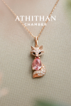 THE LIGHT KEEPER Padparadscha Pendant