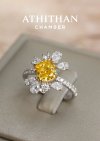 Yellow Sapphire Earrings