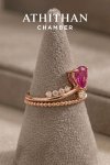 Blush of Dawn - Ruby Ring