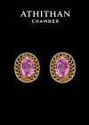 THE EMBLEM OF VICTORY | Pink Sapphire Earring