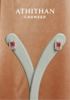 Padparadscha Sapphire Earring
