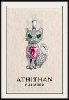 AMOUR CAT PENDANT