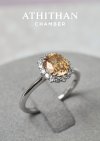 YELLOW Sapphire Ring