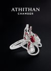 Natural RUBY BUTTERFLY Ring