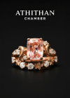 MEADOW CROWN Padparadscha Sapphire Ring