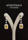 Yellow Sapphire Earrings