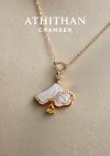 Yellow Sapphire & Mother of Pearl Necklace
