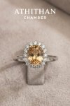 YELLOW Sapphire Ring