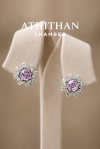 PINK SAPPHIRE EARRINGS