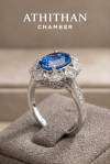 BLUE Sapphire Ring