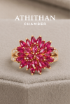 PIGEON BLOOD RUBY RING