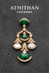 Malachite & Mother of Pearl Pendant