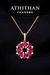 VIVID RUBY Pendant
