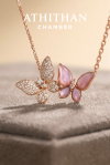 SERENADE OF BUTTERFLIES - Mother of Pearl Necklace (Pre-order 45 วัน)